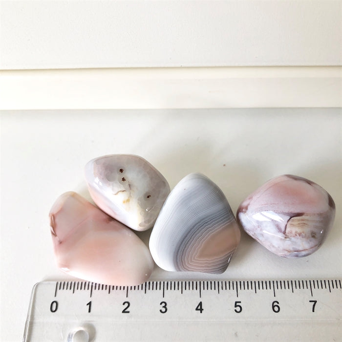 Agat Botswana Pink 2-4 cm