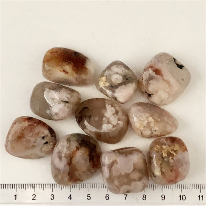 Agat Flower Lommesten