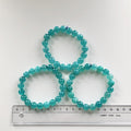 Amazonit Mørk Armbånd 10 mm Perler ca. 19 cm