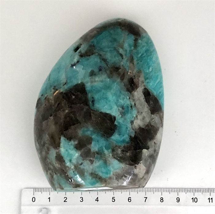 Amazonit Extra Fri Form 9 cm.