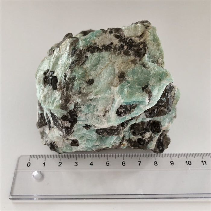 Amazonit Rå med Muskovit