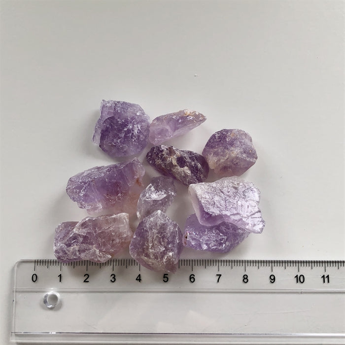 Ametyst Chips  - Diverse 10 stk.