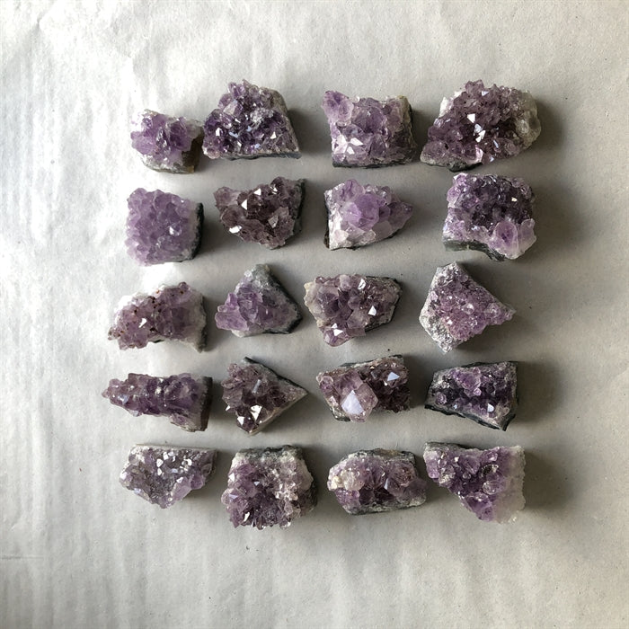 Ametyst Klynge Små