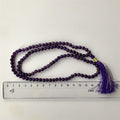 Ametyst Mala Kæde 108 Perler