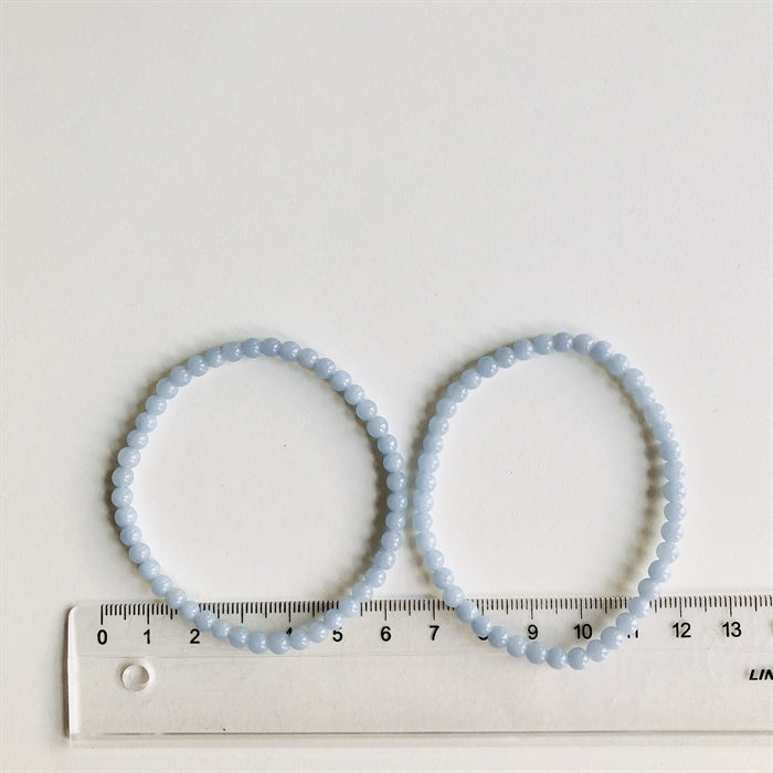 Angelit Englesten Armbånd Perler 4 mm 18-19 cm