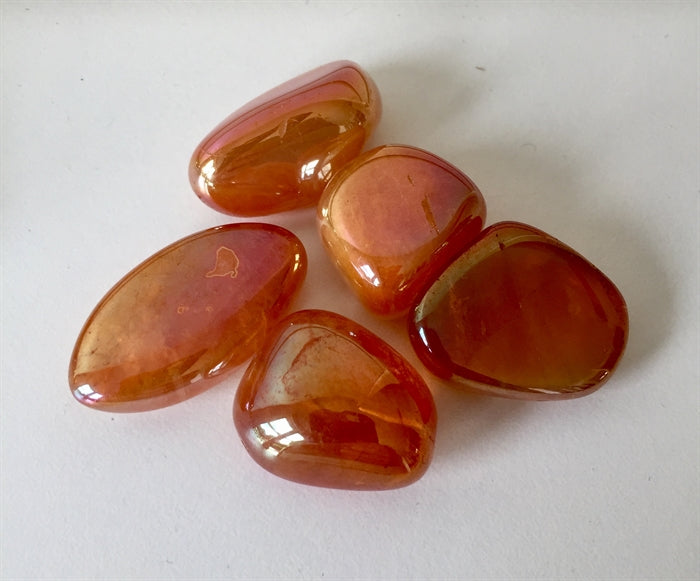 Aura Golden Rainbow Kvarts 2-3 cm.