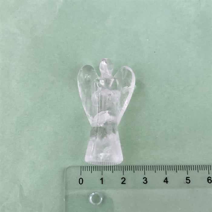 Bjergkrystal Engel 5,5 cm