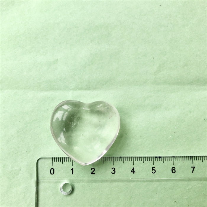 Bjergkrystal Hjerte 3 cm