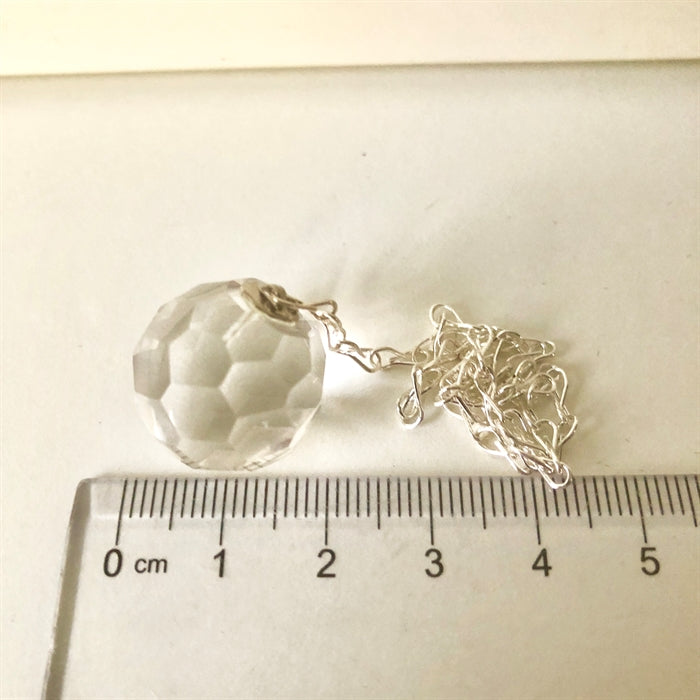 Pendul Bjergkrystal Kugle Facet