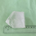 Bjergkrystal Spids Rå med regnbue 7,5 cm 372 gram