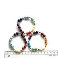 Chakra Armbånd 7 mm Perler 16-17 cm