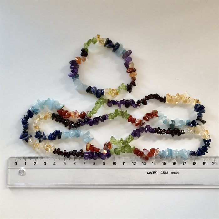 Chakra Armbånd & Halskæde