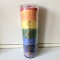 Chakra lys i glas