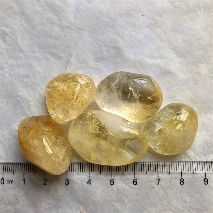 Citrin Brændt  - Kløfter og ujævnheder forekommer.