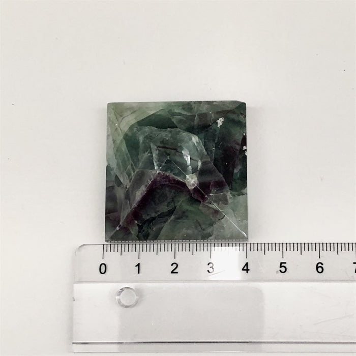 Fluorit Regnbue Pyramide 4 cm