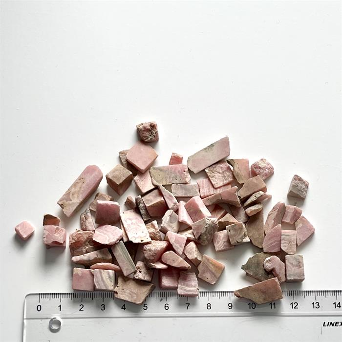 Rhodocrosit Chips 2-4 cm - Diverse 10 stk.
