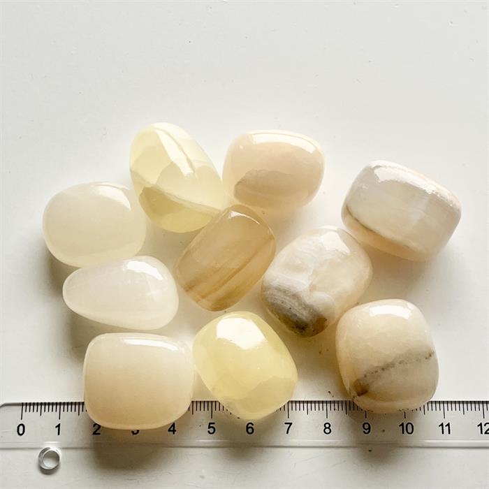 Calcit Lemon - Diverse 10 stk.