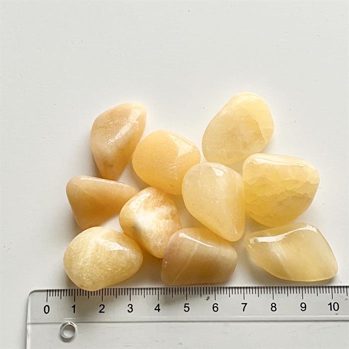 Calcit Gul - Diverse 10 stk.