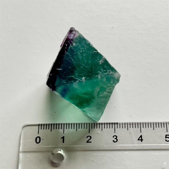 Fluorit Oktaeder Stor