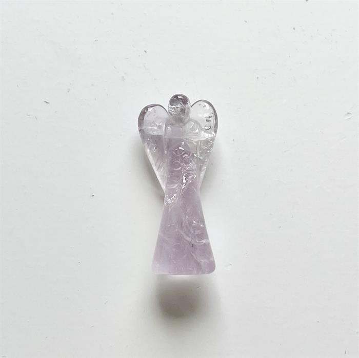 Ametyst Engel 5 cm - Små ujævnheder forekommer.