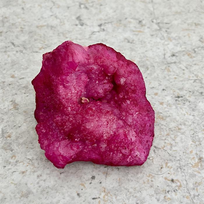 Rainbow Geode Pink
