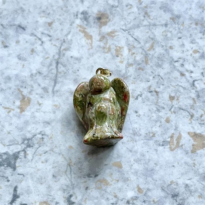 Unakit Engel Vedhæng 2 cm.