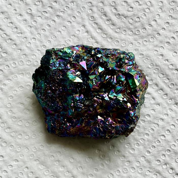 Rainbow Geode  5 cm.