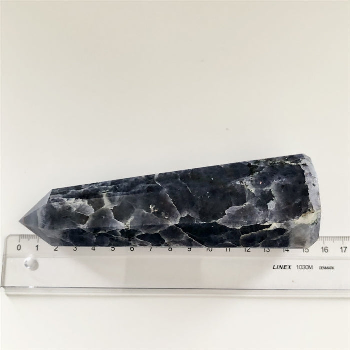 Iolit Tårn Obelisk 360 gram Højde 15 cm