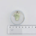 Jade Lysegrøn Engel Vedhæng m/kæde 3 cm