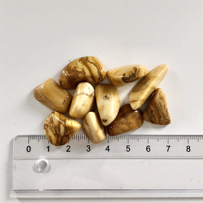 Jaspis Gul - Diverse 10 stk