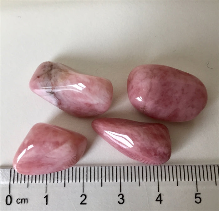 Jordbærkvarts små ca 1 cm Lyse