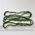 Kromdiopsid Halskæde - Fotoet viser 2 halskæder.