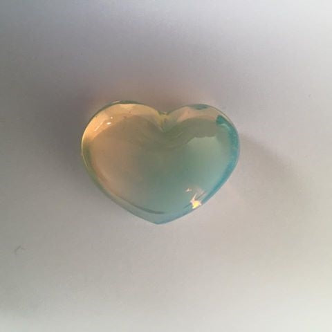 Opalit Hjerte 3 cm