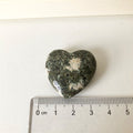 Preseli Stonehenge Bluestone Hjerte 3 cm, farvespil kan variere lidt