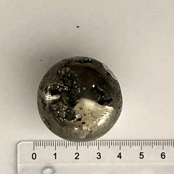Pyrit Klynge Kugle 4 cm