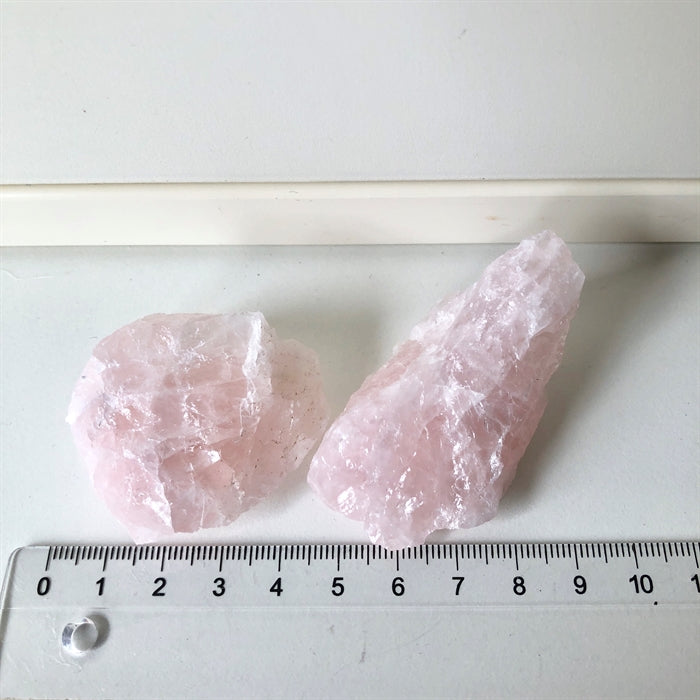 Rosenkvarts Chips 3 - 6 cm