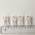 Rosenkvarts Engel Vedhæng 3,5 cm