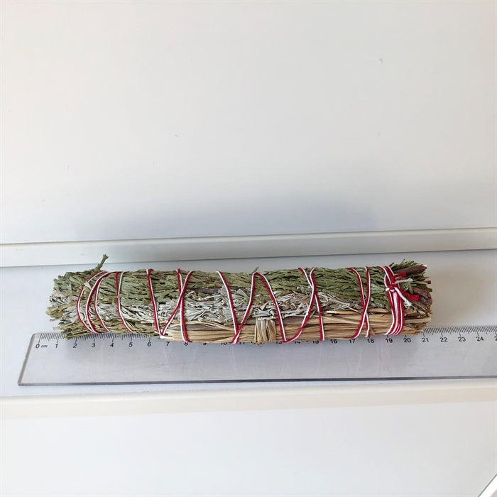 Salvie Hvid-Thuja-Sweetgrass Røgelse