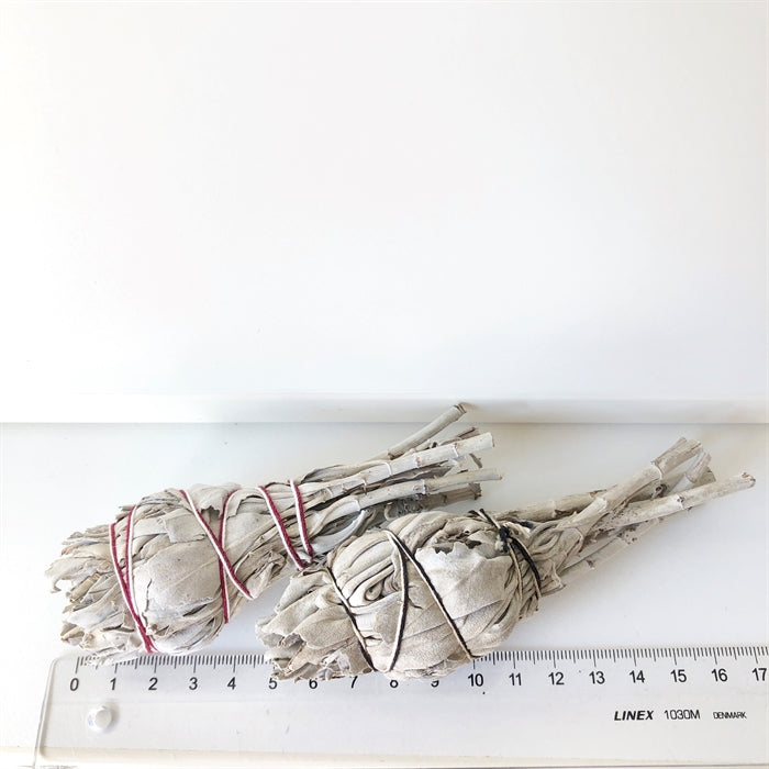 Salvie Hvid Røgelse med Stilk