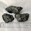 Shungit Rå fra Karelen Stor 165-200 gram. 6 cm.