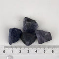 Tanzanit Blå Rå 1-2 cm.