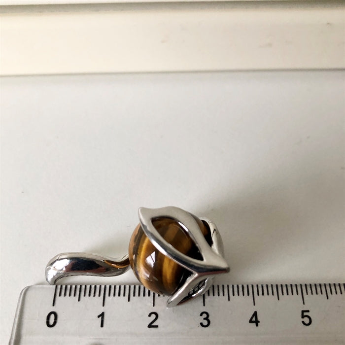 Tigerøje Kugle Vedhæng