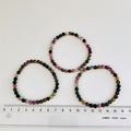 Turmalin Paraiba Armbånd 5 mm Perler 18-19 cm