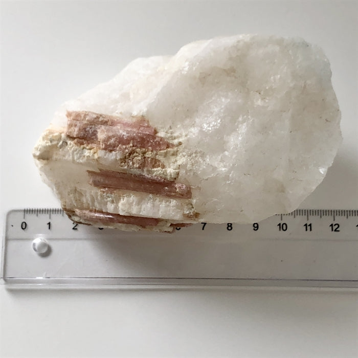 Turmalin Pink Rå - Rubelit Unika 492 gram
