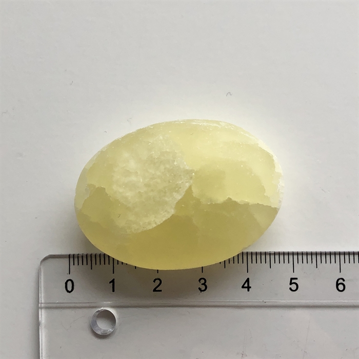 Calcit Lemon Soapstone Palmstone