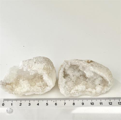 Kvarts Geode Par 6 cm