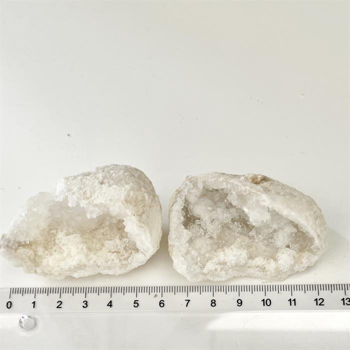 Kvarts Geode Par 6 cm