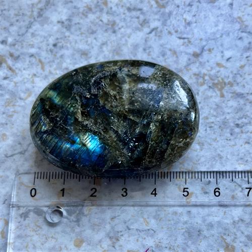 Labradorit Flash Flad