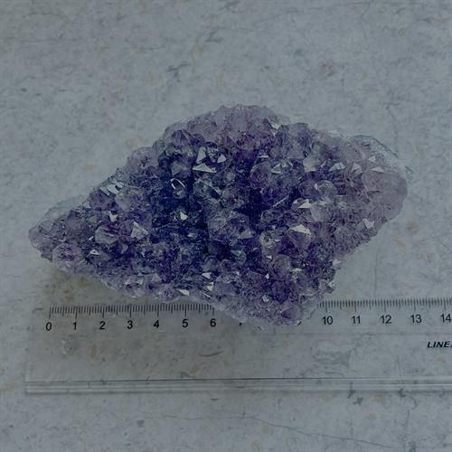 Ametyst Klynge 450 gram 12 cm.