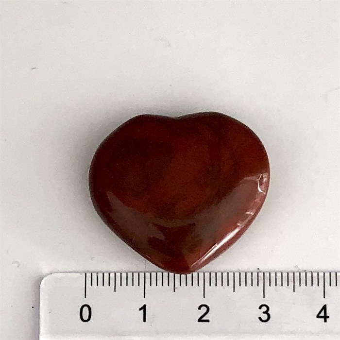 Jaspis Rød Hjerte